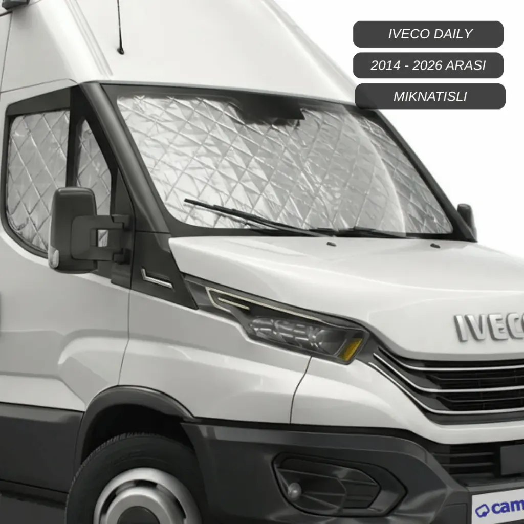Iveco Daily Ön ve Yan Camlar için Güneşlik - 2014 / 2026