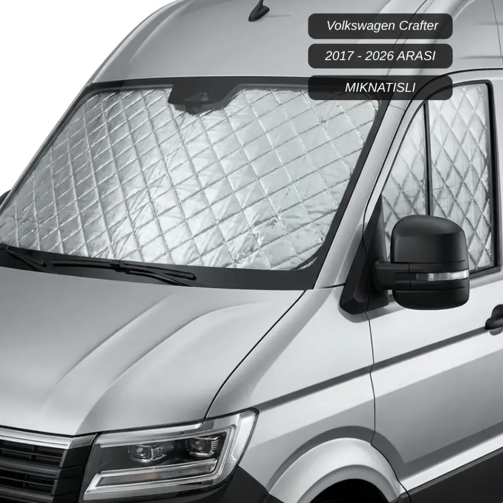 Volkswagen Crafter Ön ve Yan Camlar için Güneşlik - 2017 / 2024